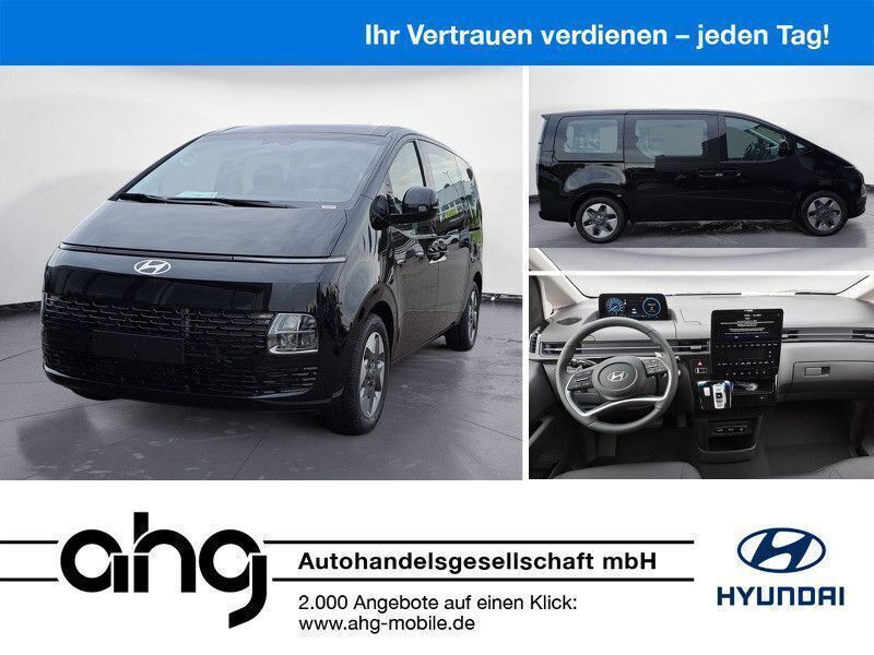 Schwarz Neu 2025 Hyundai Staria Trend Van | 47.888 € - Bild 1/4