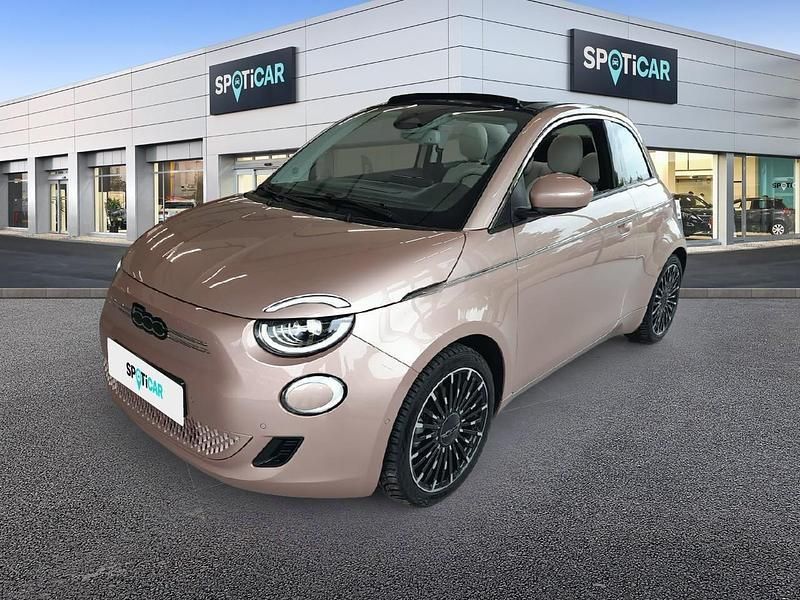 Rosa Gebraucht 2023 Fiat 500e Cabrio | 24.930 € (Etwas zu teuer) - Bild 1/4
