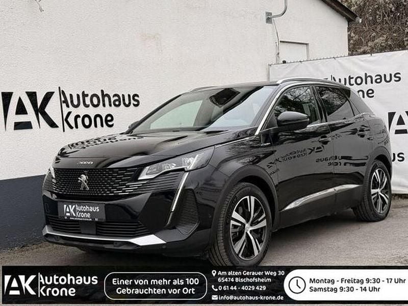 Gebraucht Peugeot 3008 GTi 299 PS (219 kW) 2023 Lackierung schwarz perla nera/ SUV