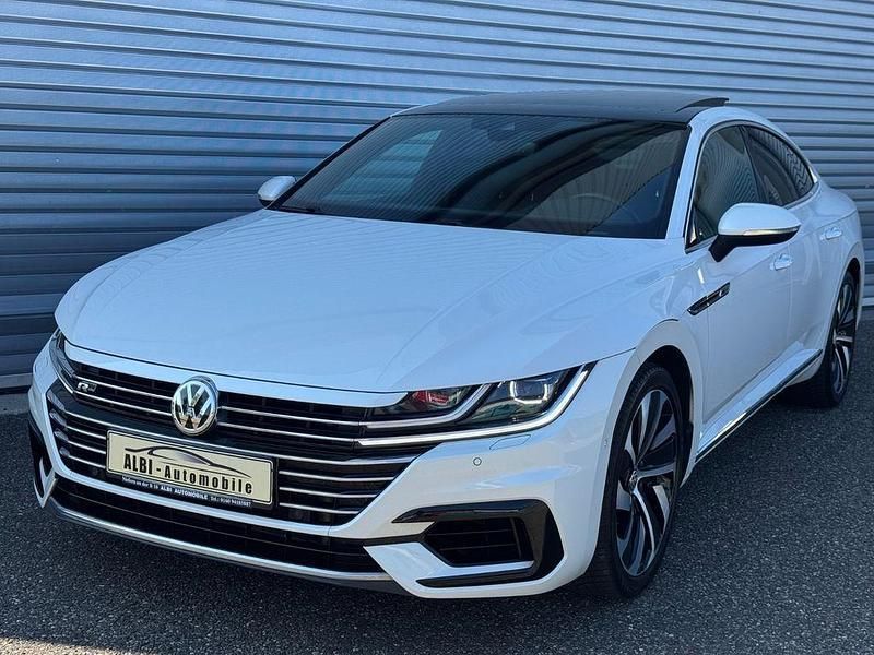Weiß Gebraucht 2017 VW Arteon R-line Limousine | 21.499 € (Guter Preis) - Bild 1/4