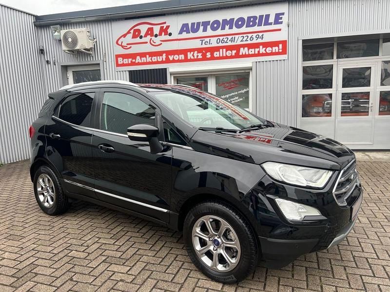Schwarz Gebraucht 2018 Ford Ecosport Titanium SUV | 14.990 € (Fairer Preis) - Bild 1/4