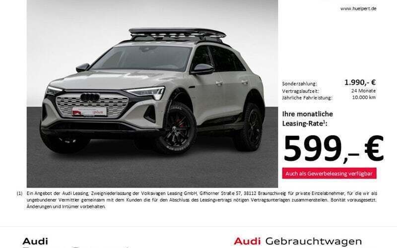 Siambeige metallic Gebraucht 2024 Audi Q8 e-tron Ambiente SUV | 79.488 € - Bild 1/2