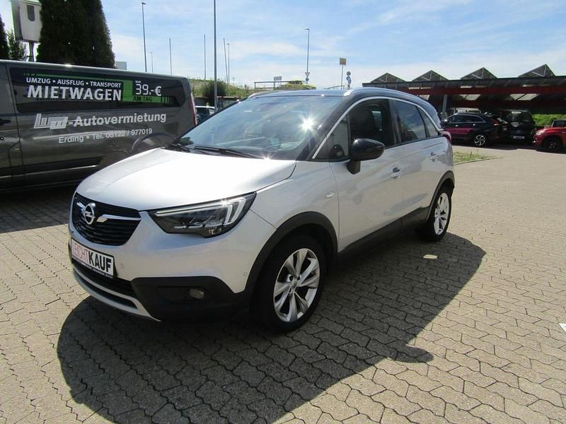 Gebraucht Opel Crossland X Ultimate 110 PS (80 kW) 2018 Argon silber SUV
