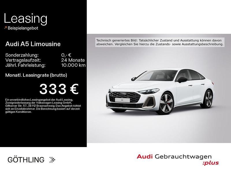 Gletscherweiß metallic Gebraucht 2025 Audi A5 Edition .1 Coupé | 44.999 € (Superpreis) - Bild 1/4
