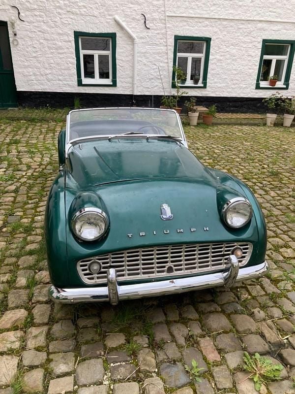 Gebraucht Triumph TR3 101 PS (74 kW) 1959 Grün Cabrio