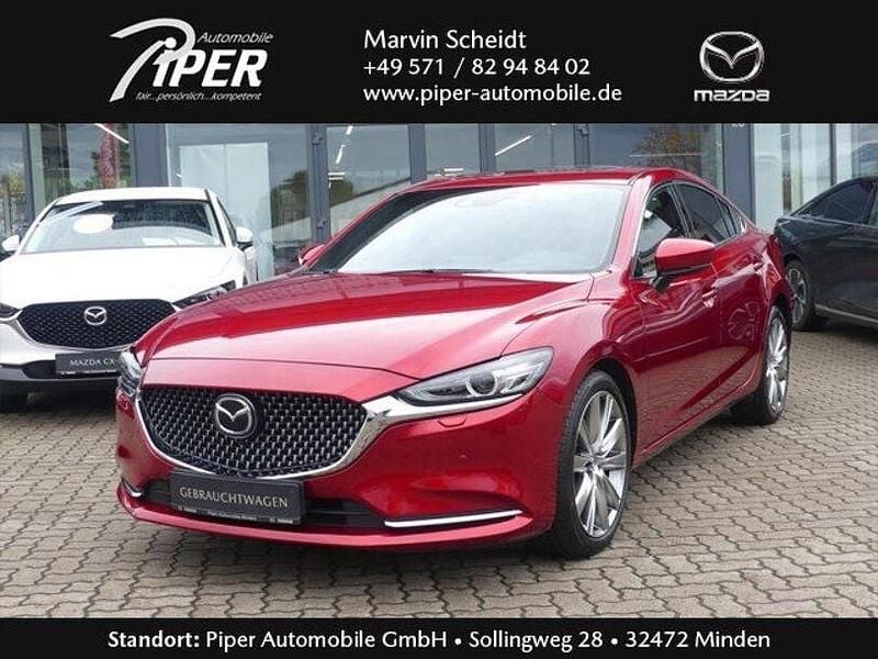 Soul red crystal Gebraucht 2021 Mazda 6 Limousine | 26.990 € (Fairer Preis) - Bild 1/4
