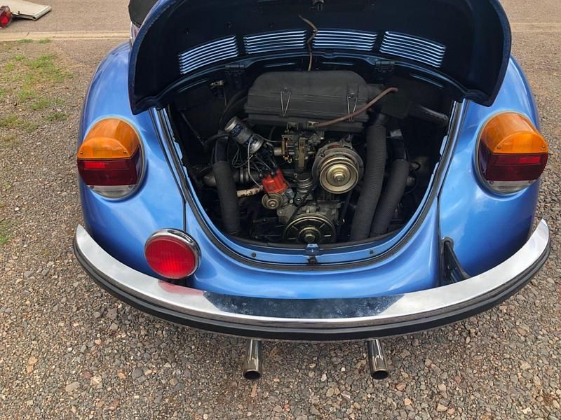 Gebraucht VW Käfer 50 PS (36 kW) 1977 Blau Cabrio