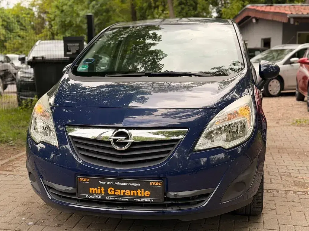 Gebraucht Opel Meriva 101 PS (74 kW) 2012 Blau Van / Kleinbus
