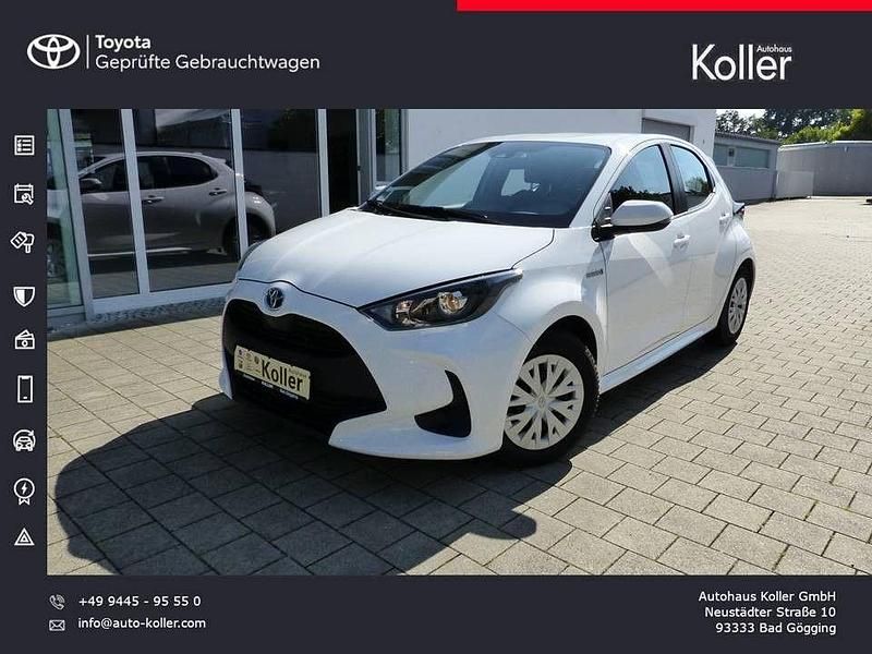 Weiß Gebraucht 2021 Toyota Yaris Hybrid Business Edition Kleinwagen | 15.990 € (Guter Preis) - Bild 1/4