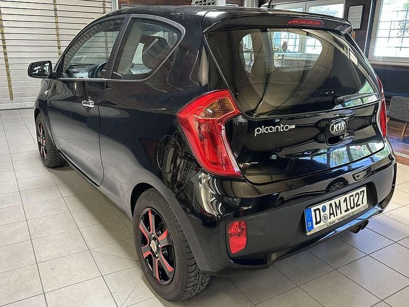 Gebraucht Kia Picanto DREAM-TEAM Edition 69 PS (50 kW) 2013 Schwarz Kleinwagen