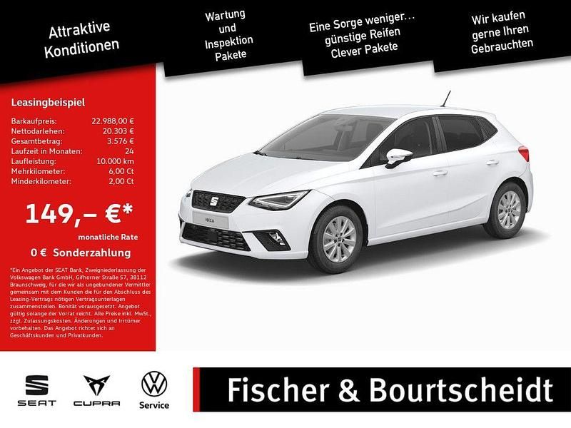 Weiß Gebraucht 2025 Seat Ibiza Style Limousine | 22.988 € (Teuer) - Bild 1/4