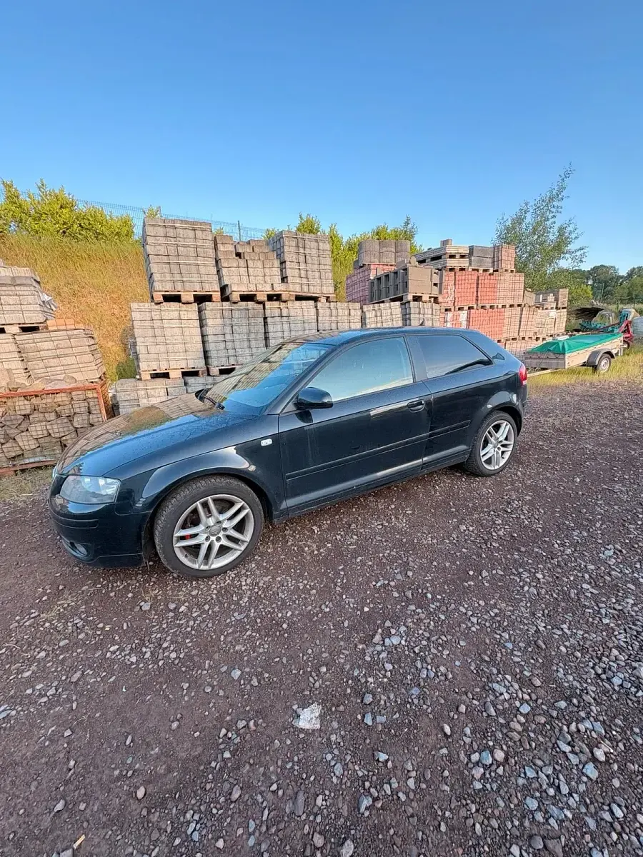 Gebraucht Audi A3 105 PS (77 kW) 2008 Schwarz Kleinwagen