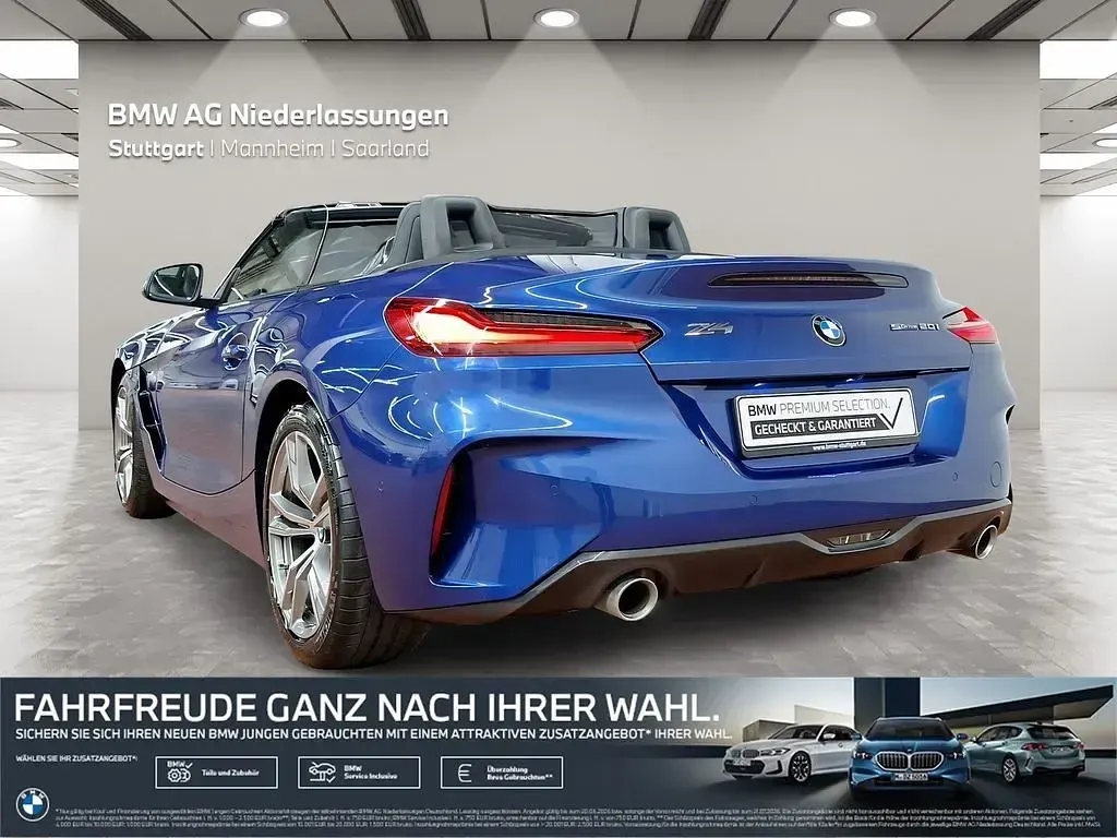 Gebraucht BMW Z4 197 PS (144 kW) 2025 Blau Cabrio