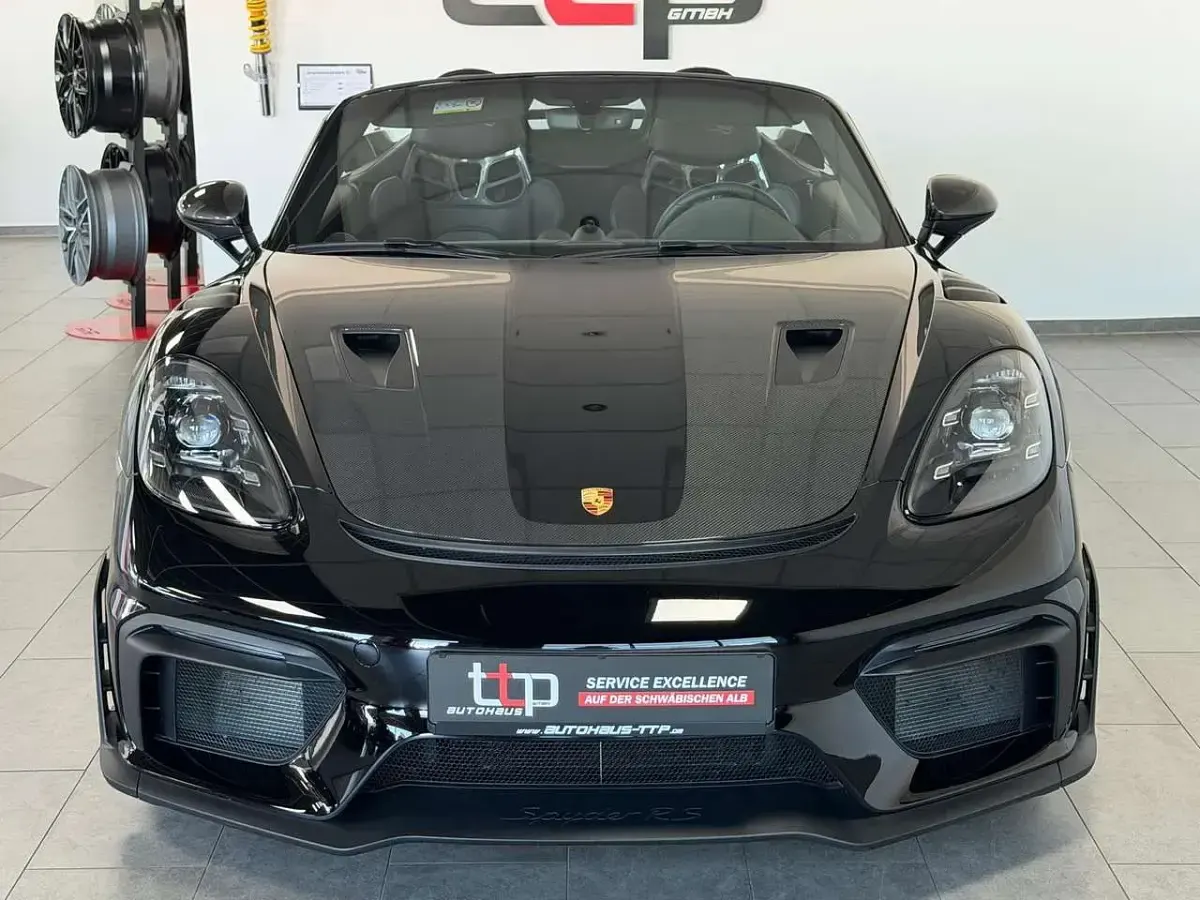 Gebraucht Porsche Boxster Spyder 500 PS (367 kW) 2025 Schwarz Cabrio