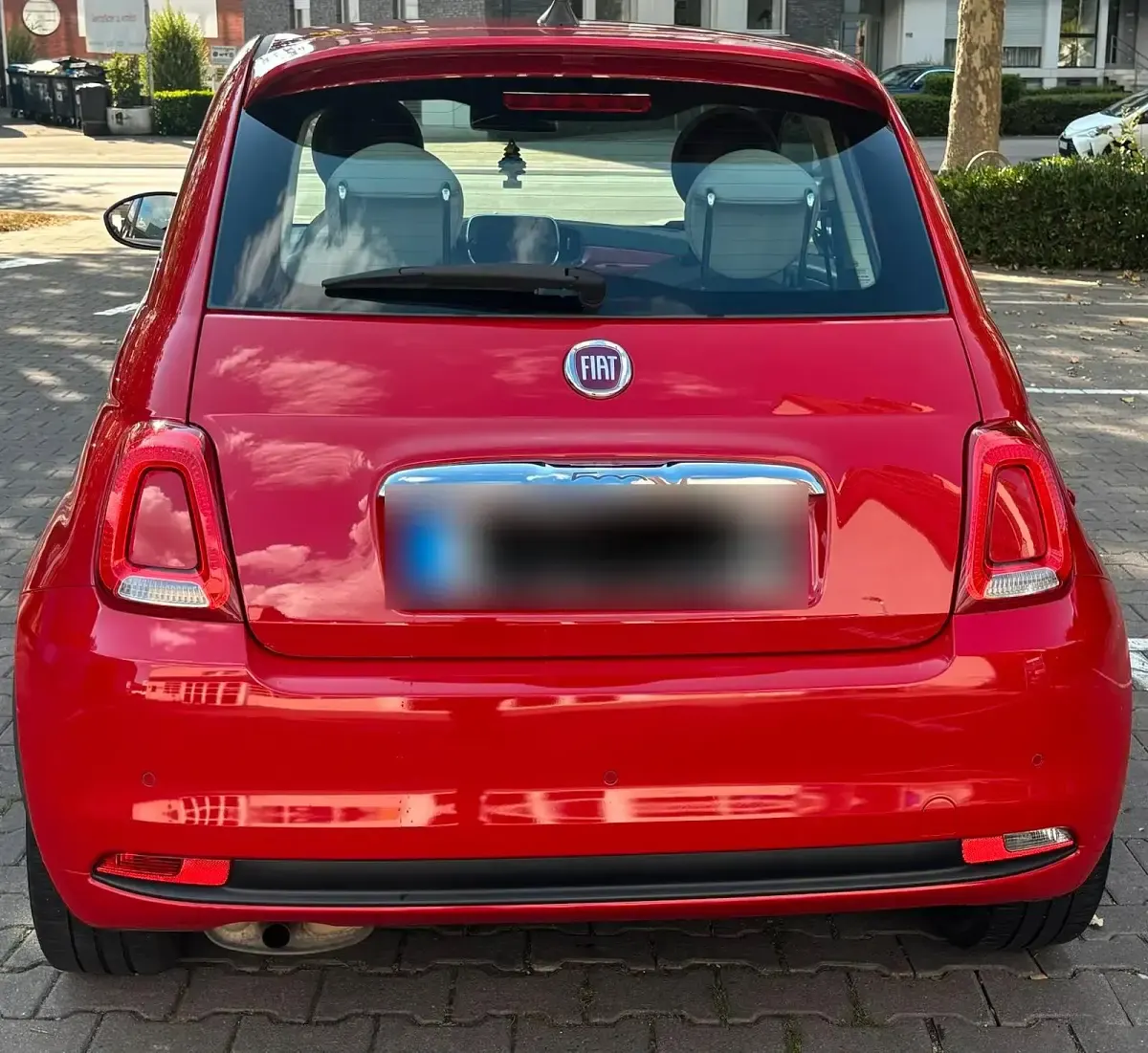 Gebraucht Fiat 500 69 PS (50 kW) 2017 Rot Kleinwagen