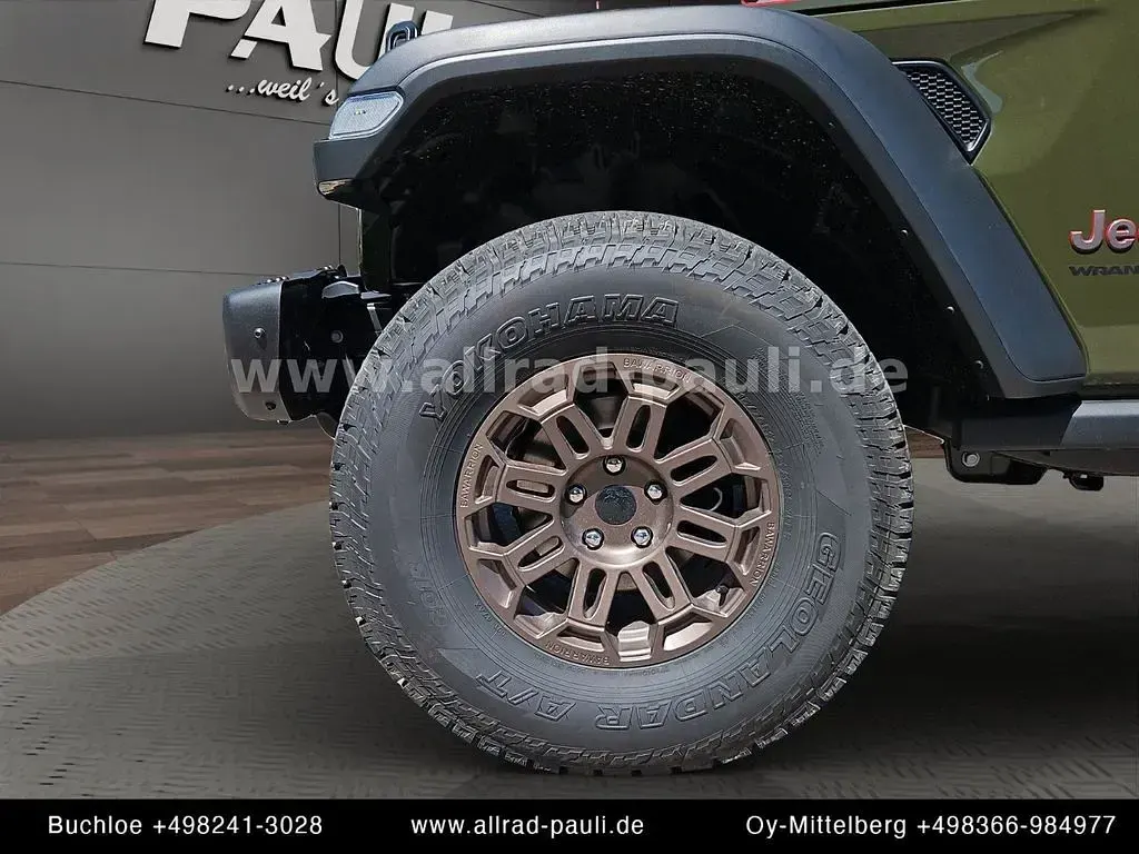 Gebraucht Jeep Wrangler Unlimited Rubicon 264 PS (194 kW) 2022 Grün SUV