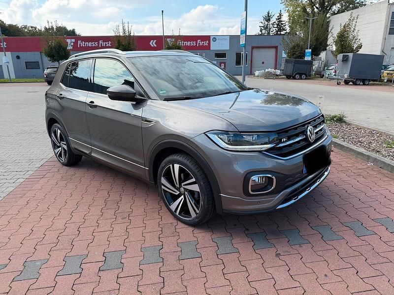 Grau Gebraucht 2019 VW T-Cross R-line SUV | 20.450 € (Guter Preis) - Bild 1/4