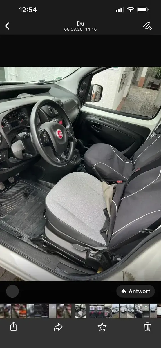 Gebraucht Fiat Fiorino 90 PS (66 kW) 2016 Weiß Van / Kleinbus
