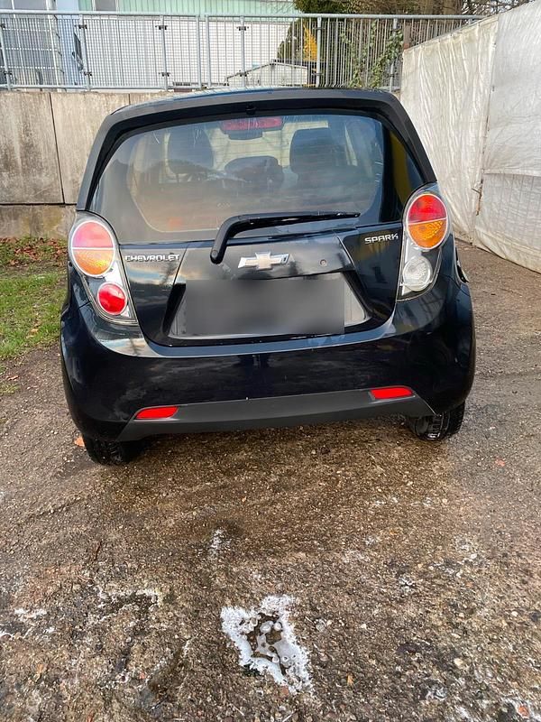 Gebraucht Chevrolet Spark 50 PS (36 kW) 2012 Schwarz Kleinwagen
