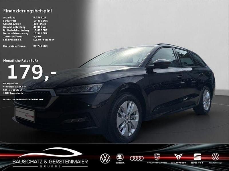 Schwarz Gebraucht 2022 Skoda Octavia Ambition Kombi | 21.740 € (Fairer Preis) - Bild 1/4