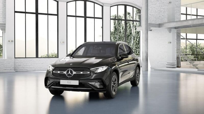 Metalliclack graphitgrau Gebraucht 2024 Mercedes GLC220 AMG SUV | 57.490 € (Superpreis) - Bild 1/4