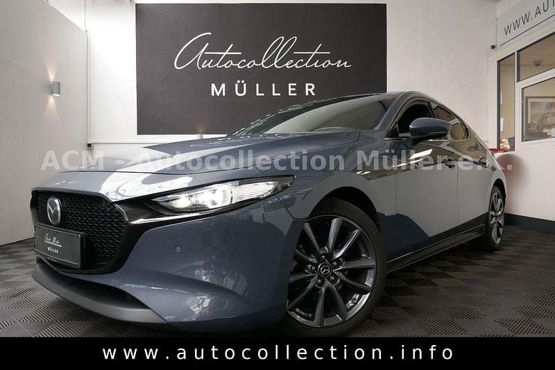 Polymetal grey Gebraucht 2022 Mazda 3 Selection Limousine | 21.797 € (Fairer Preis) - Bild 1/4