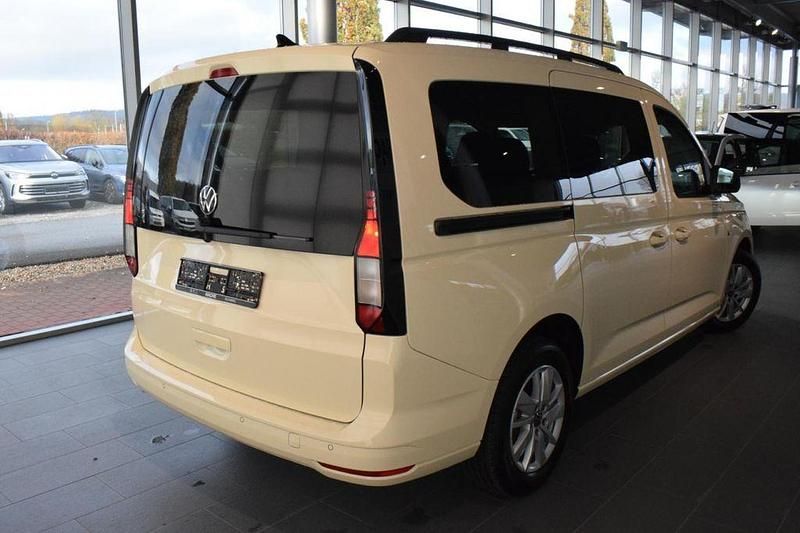 Neu VW Caddy Maxi Life 122 PS (89 kW) 2025 Hellelfenbein r1015 Van / Kleinbus
