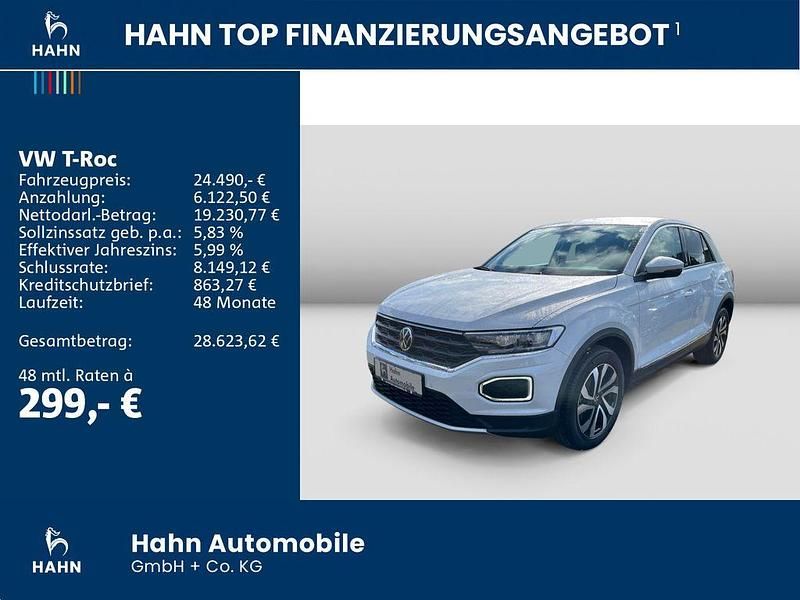 Second-hand VW T-Roc Active 150 CP (110 kW) 2022 Alb SUV
