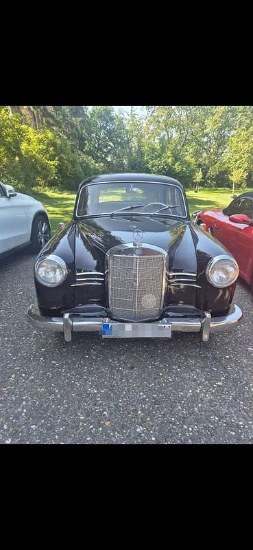 Schwarz Gebraucht 1957 Mercedes 180 Limousine | 19.500 € - Bild 1/4