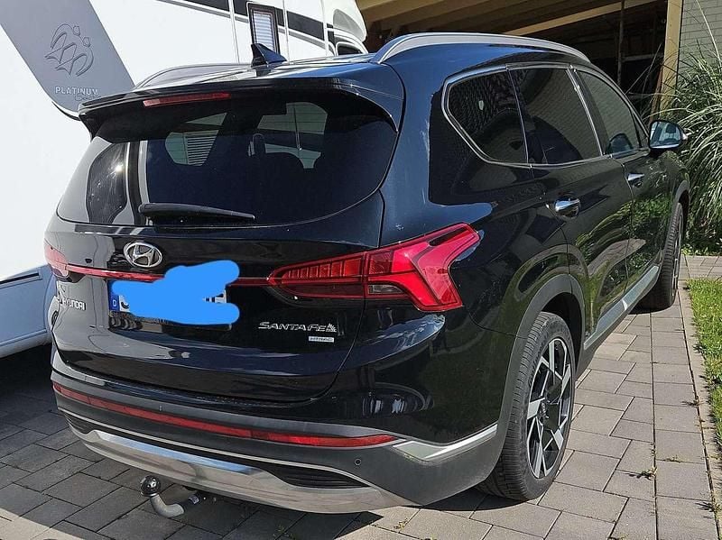 Schwarz Gebraucht 2022 Hyundai Santa Fe Prime SUV | 32.500 € (Superpreis) - Bild 1/2