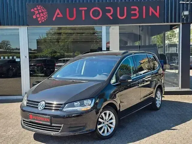 Gebraucht VW Sharan Comfortline 156 PS (114 kW) 2015 Schwarz Van / Kleinbus