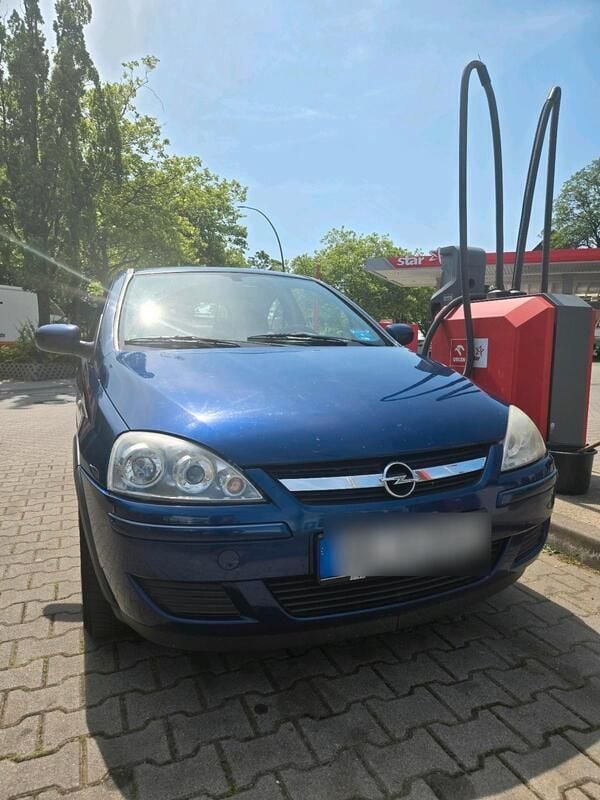 Blau Gebraucht 2006 Opel Corsa Kleinwagen | 850 € - Bild 1/4