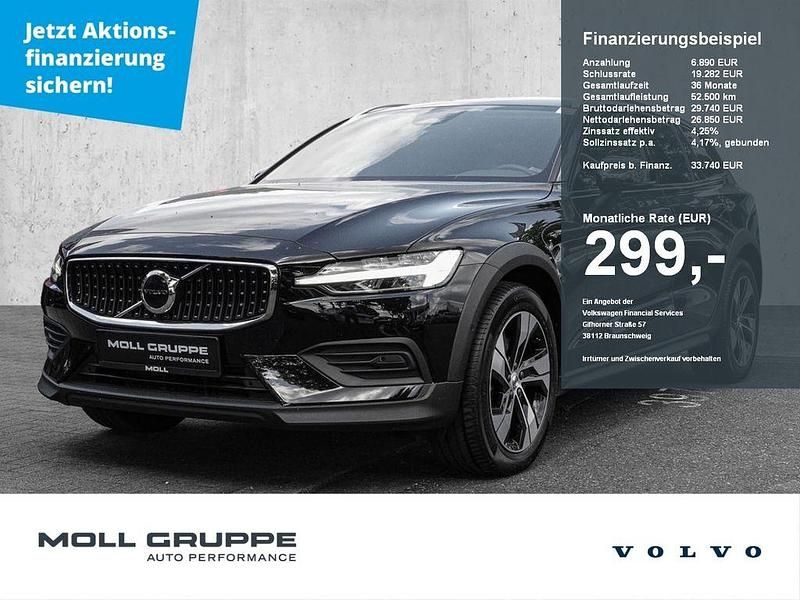 Black solid ´stone´ / solid Gebraucht 2023 Volvo V60 CC Plus Kombi | 33.730 € (Guter Preis) - Bild 1/4