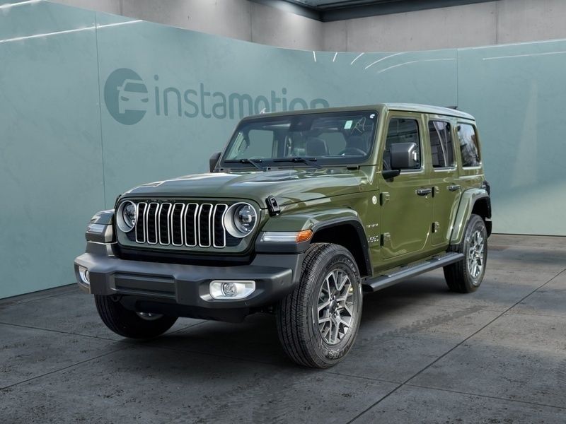 Grün Neu 2024 Jeep Wrangler Sahara SUV | 60.990 € (Fairer Preis) - Bild 1/4