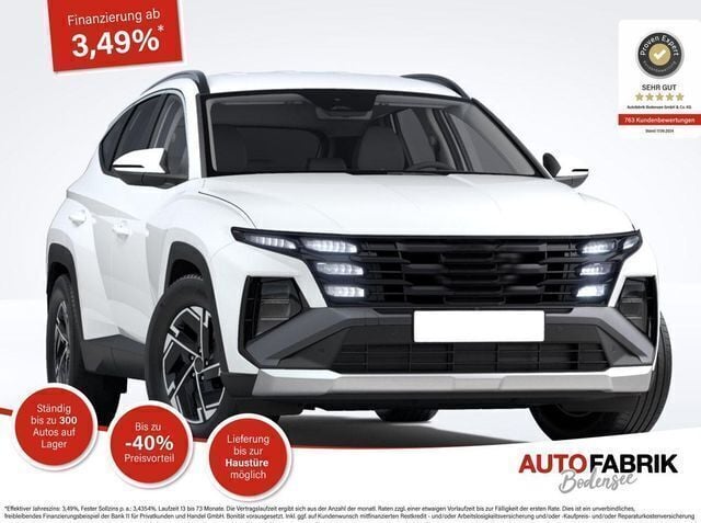 Atlas white Neu 2025 Hyundai Tucson SUV | 27.590 € (Superpreis) - Bild 1/2