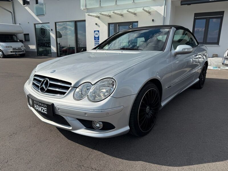 Silber Gebraucht 2007 Mercedes CLK320 AMG line Cabrio | 11.990 € (Fairer Preis) - Bild 1/4
