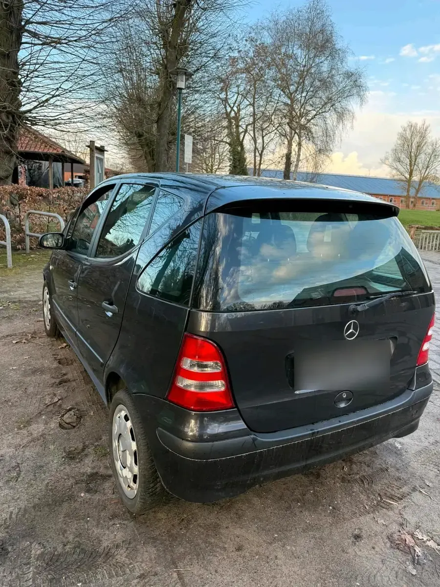 Gebraucht Mercedes A140 2002 Schwarz Kleinwagen