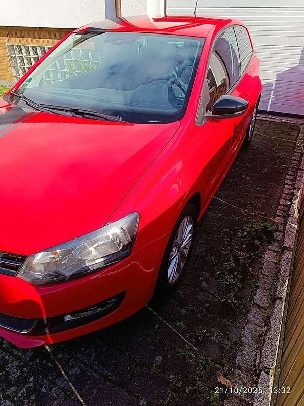 Gebraucht VW Polo Style 60 PS (44 kW) 2011 Rot Kleinwagen