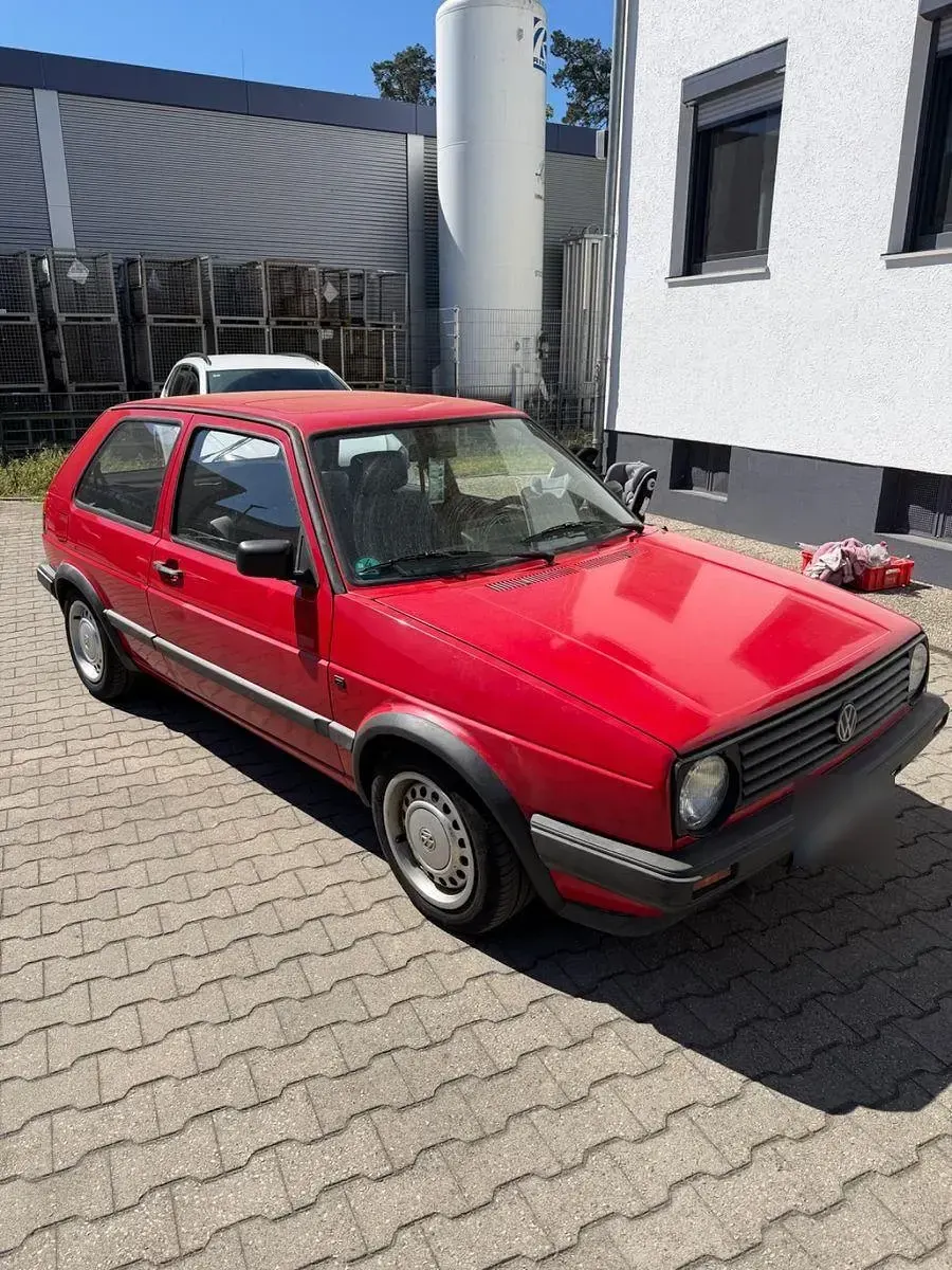 Używany VW Golf 90 KM (66 kW) 1989 Czerwony Coupe