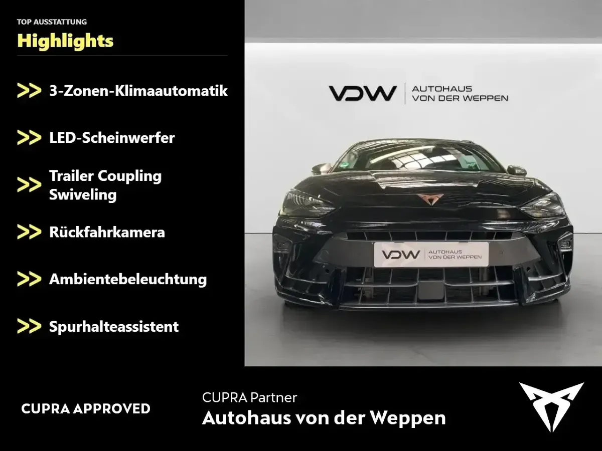 Gebraucht Cupra Leon 150 PS (110 kW) 2025 Schwarz Kombi
