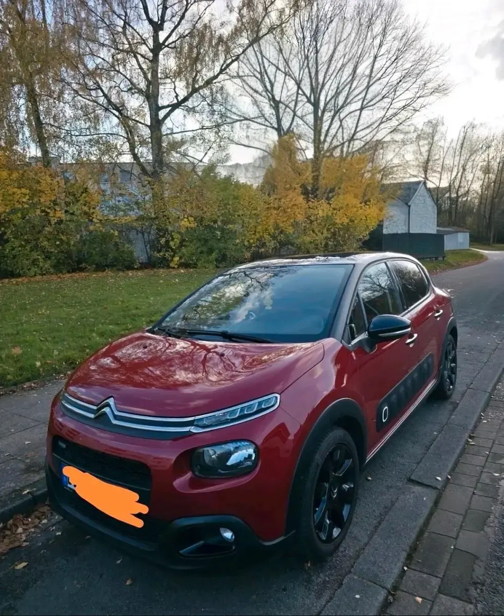 Gebraucht Citroën C3 82 PS (60 kW) 2017 Rot Kleinwagen