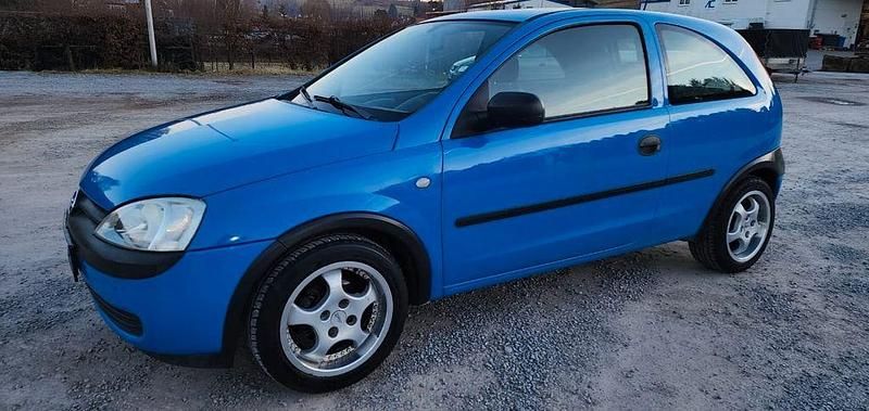 Blau Gebraucht 2001 Opel Corsa | 1.050 € (Fairer Preis) - Bild 1/4