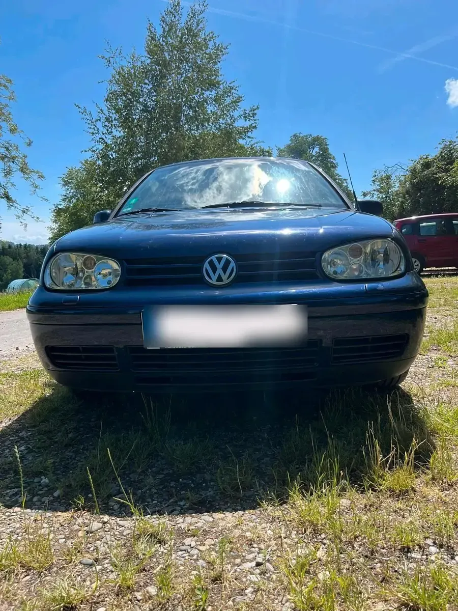 Gebraucht VW Golf 115 PS (84 kW) 2001 Blau Cabrio