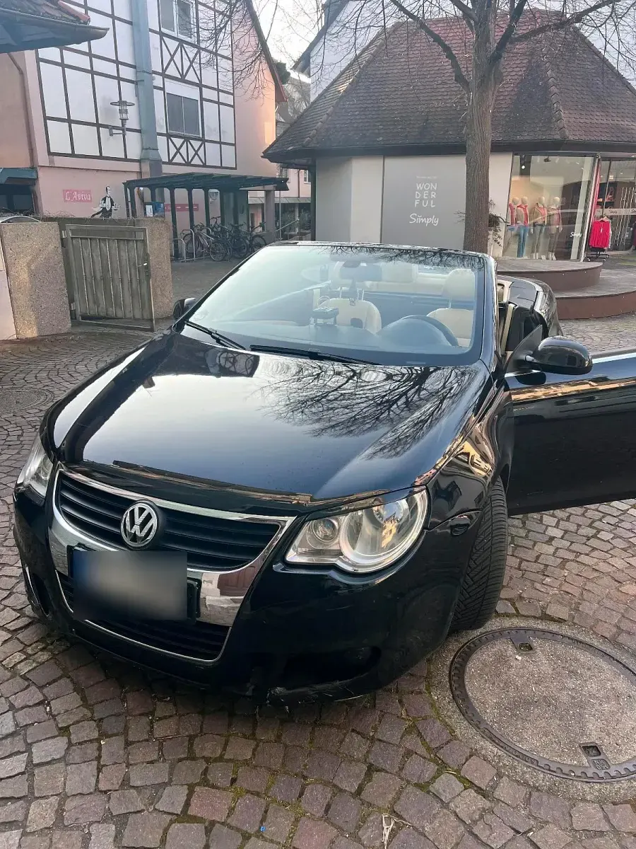 Gebraucht VW Eos 2006 Blau Cabrio