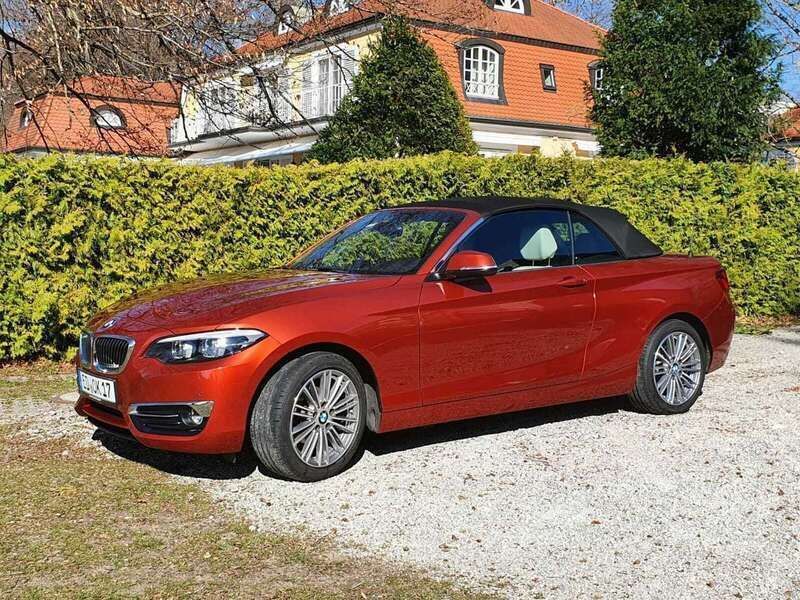 Orange Gebraucht 2014 BMW 218 Van / Kleinbus | 8.205 € (Fairer Preis) - Bild 1/4