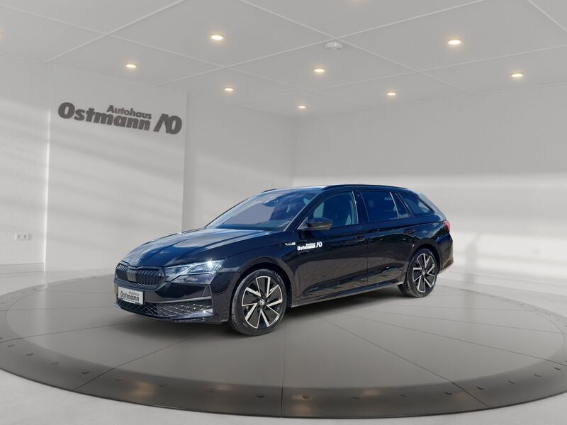 Schwarz Gebraucht 2024 Skoda Octavia SportLine Kombi | 33.990 € (Fairer Preis) - Bild 1/4