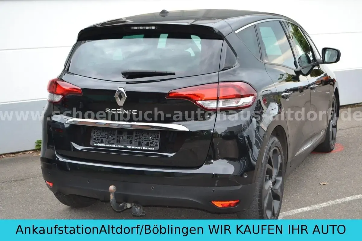 Gebraucht Renault Scénic IV Bose Edition 120 PS (88 kW) 2019 Schwarz metallic Van / Kleinbus