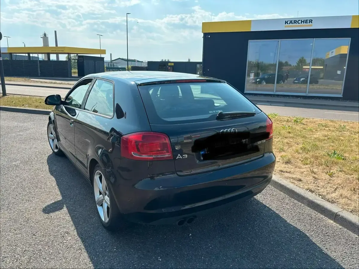Gebraucht Audi A3 S-Line 105 PS (77 kW) 2008 Schwarz Kleinwagen
