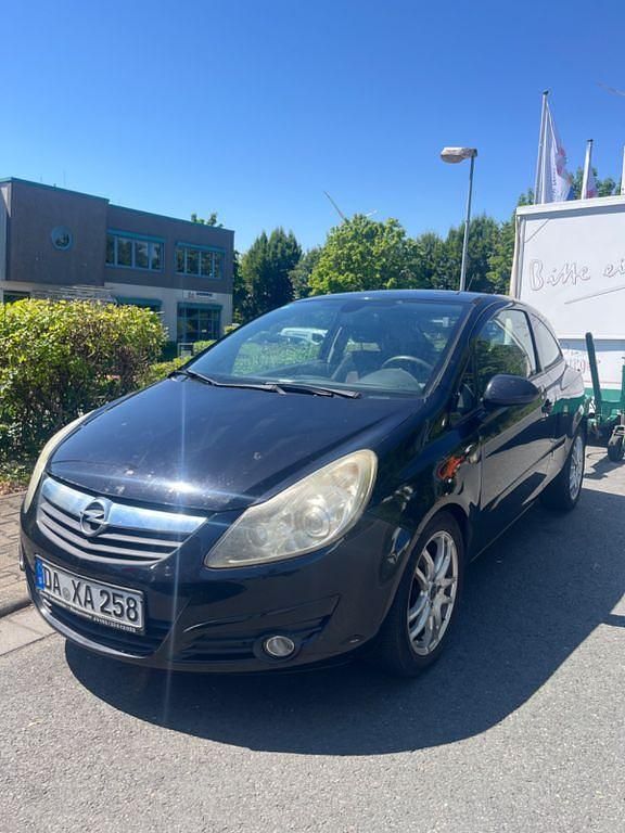 Schwarz Gebraucht 2006 Opel Corsa Limousine | 999 € (Superpreis) - Bild 1/4