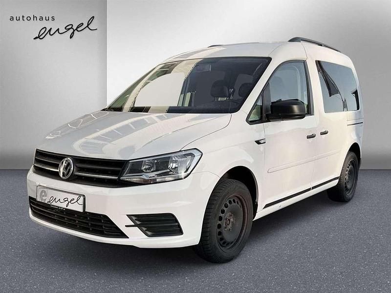 Gebraucht VW Caddy Trendline 125 PS (91 kW) 2018 Weiß Van / Kleinbus